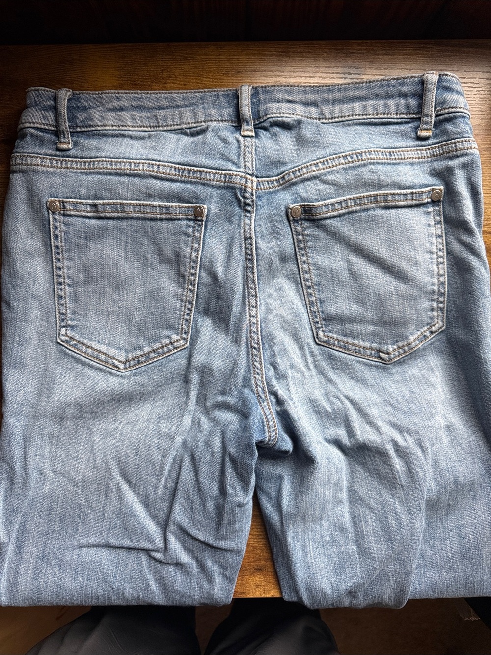 Simply Vera Wang Women’s Size 8 Medium Blue Straight Leg Jeans - Picture 7 of 9